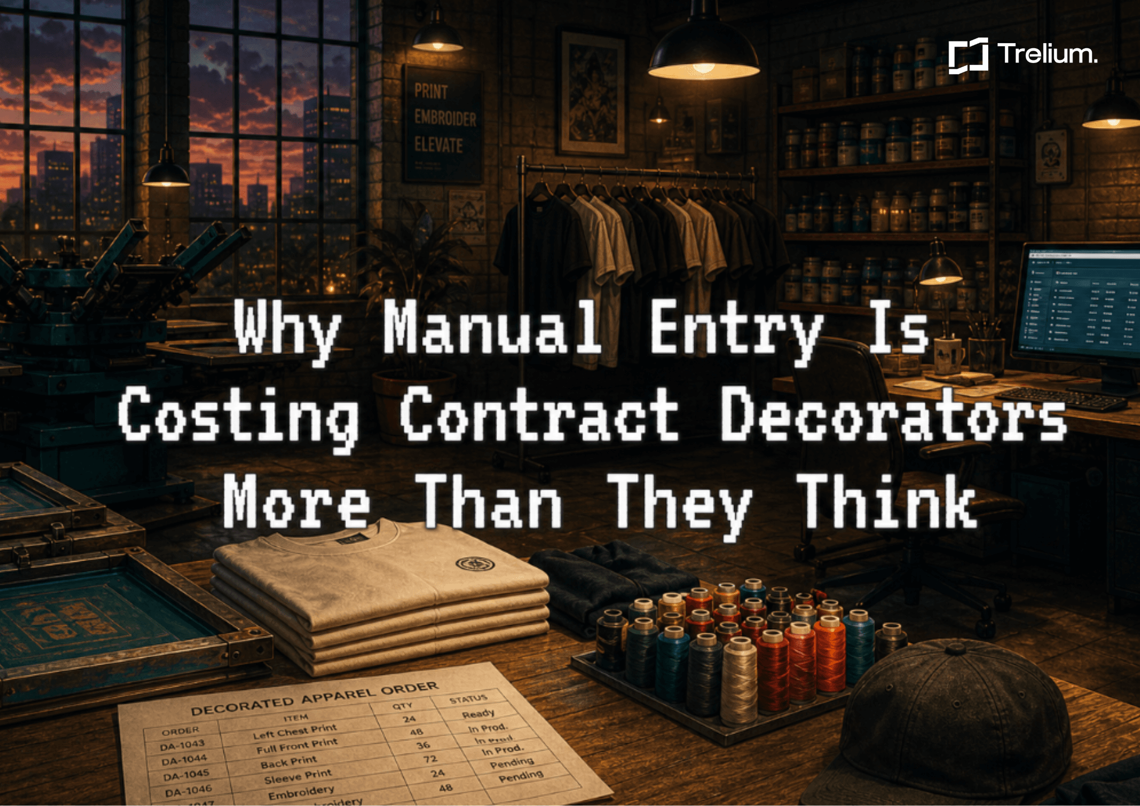 Why Manual Entry Is Costing Contract Decorators More Than They Think